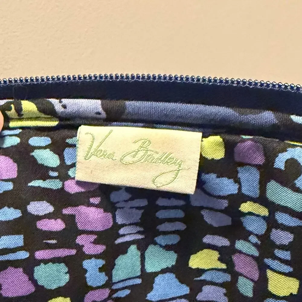 Vera Bradley Indigo Pop quilted Padded Laptop Case